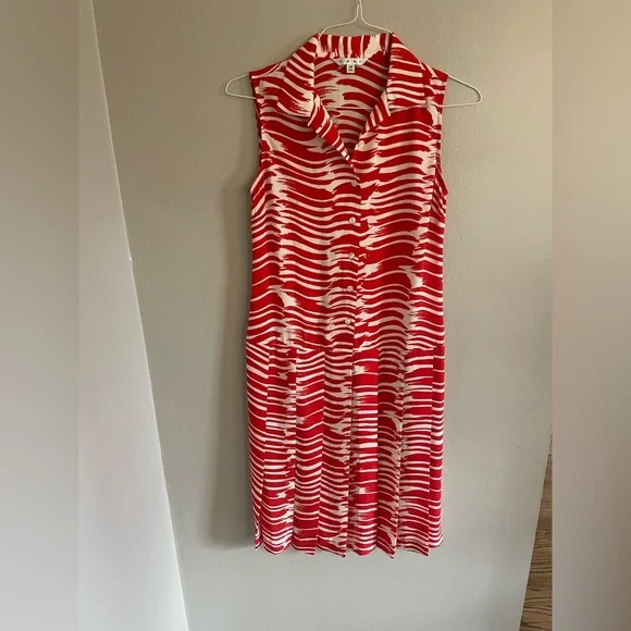 CAbi dress red white - Picture 3 of 11